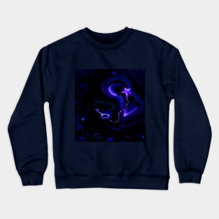 TAKE YOUR KEY DARK BLUE Crewneck Sweatshirt